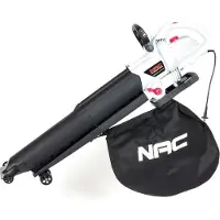 Nac Staubsauger / Laubbläser 3000W Vbe300A-As-Ws-Ch Aluminium-Laufrad