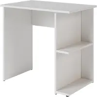 Vicco Schreibtisch Simple Weiß 80 x 50 cm, Model 59816