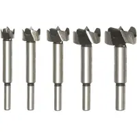 VOREL Holzschneider-Set 5-tlg., Schaftdurchmesser 8 mm, Genauigkeit +/- 0,02 mm