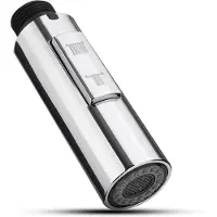 INF Ausziehbare Küchenarmatur 61002 - Chrom-Finish