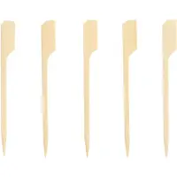 Papstar Fingerfood - Spieße "pure" 9 cm "Golf", 10 x 250 Stück 2500 Stück