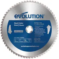 Evolution TCT-Sägeblatt zum Schneiden von 305 mm 60z-Stahl (EVO-305-60-S)