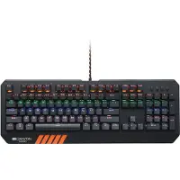 Canyon Hazard, Volle Größe (100%), Kabelgebunden, USB, Mechanischer Switch, LED, Schwarz