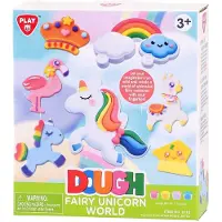 Playgo Märchen-Einhorn-Knetmasse – 4 Knetbecher