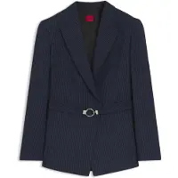 HUGO Regular-Fit Blazer mit Gürtel mit Schließe Grösse 42
