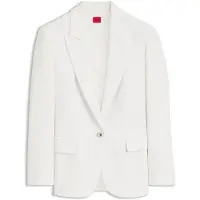 HUGO Regular-Fit Blazer mit Metallknopf Grösse 42