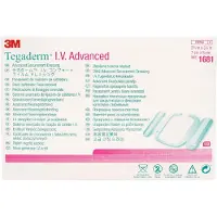 3M Tegaderm I.v. Advanced Fixierv.7x8 cm 1681 100 St Verband