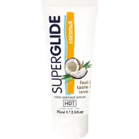 Hot Superglide Edible mit Aroma 75 ml Gleitmittel