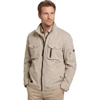 Camel active Parka-Jacke beige mit Brusttaschen