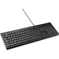 Kensington KB100 EQ Full Size Tastatur, Volle Größe (100%), Kabelgebunden, Schwarz
