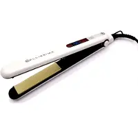 Bellissima B9 400, Glätteisen, glattes oder welliges Styling, Keramik- und Keratinbeschichtung, haarglätter, abgerundete Platten