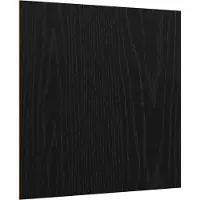 Syfax Dekoplatten 50 pcs Schwarz Eichen-Optik 30 x 30 x 0,27 cm
