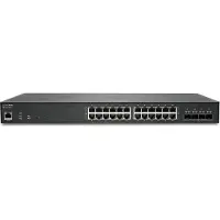 SonicWALL SWS14-24FPOE - Managed - L2 - Gigabit Ethernet (10/100/1000) - Power over Ethernet (PoE) - Rack-Einbau - 1U