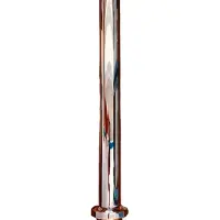 Ich-zapfe Bierturm, Biertower 1 Linie, ø30X380h, hrome