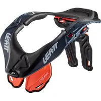 Leatt 5.5 Nackenstütze Schwarz Rot Größe S-M