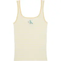 Calvin Klein Top LV047F832G Gelb Slim Fit