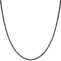 Thomas Sabo Halskette Tenniskette Sparkling Black Zirkoniasteine Silber