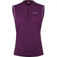 Loeffler Half Zip Plain Ärmelloses Trikot