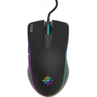 Inca IMG-GT15, Beidhändig, USB Typ-A, 4800 DPI, Schwarz