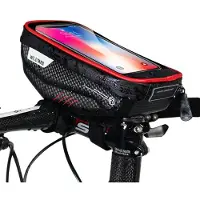 WildmanT Fahrradhalter / Tasche mit Lenkerabdeckung, mit Schloss WILDMAN E1 1L 4 "- 7"