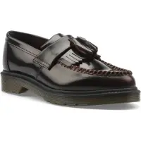 Dr. Martens für Herren. 14573601 Adrian Leder-Slipper granat (37), Wohnung, Keine, Lässig, Kastanienbraun, Bordeaux