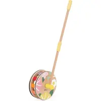 Classic World Holz Schiebespielzeug Regenbogen Waldmotiv Kugel