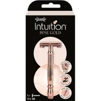 Wilkinson Sword Rasierer - Intuition Rose Gold - Deluxe - 10 Klingen - 1 Stück