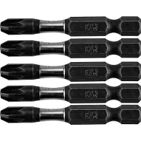 Neo Tools Screwdriver nozzle (S2, 50 mm, PZ3 impact nozzles - 5 pcs.)
