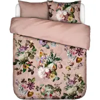 Essenza Bettwäsche "Bettwäsche Fleur", rosa (evening rose), B/L: 200cm x 200cm, 1 Stk., 2 Stk., Satin, B/L: 80cm x 80cm, 3, Satin, Obermaterial: 100% Baumwolle CO., Bettwäsche, Bettwäsche