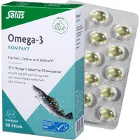 Salus Pharma Gmbh Omega-3 Kompakt aus reinem Alaska-Seelac 30 St