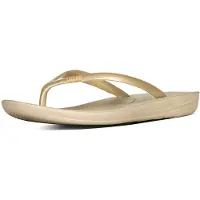 FitFlop Iqushion Ergonomic E54-010, Flip-Flops, Damen, Beige, Größe: 39