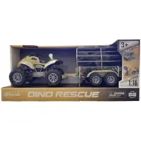 Madej Quad + przyczepa 1:16 światło dźwięk