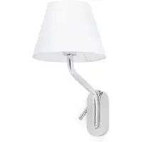 Faro 24006-10, Oberfläche, E27, IP20, Chrom, Weiß