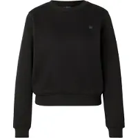 G-Star Logo Crew Sweat Dk Black Größe: M | Longsleeves Outlet | Damen | Schwarz