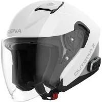 Sena Outstar 2 Helm unisex ABS weiß, L