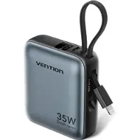 Vention Fhfn0 Powerbank Schwarz Schwarz One Size