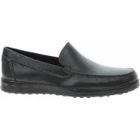 Ecco S Lite Moc M Herren Slipper schwarz geöltes Nubukleder - Größe: 45