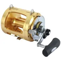 Shimano Tiagra, 80WA, Rechtshand, Multi Angelrolle, Schiebebremse, TI80WA