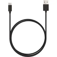 Veho VCL-003-C-1M, 1 m, USB A, USB C, Schwarz