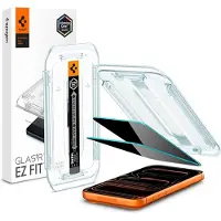 Spigen GLAStR Privacy EZ Fit Displayschutzfolie + Applicator - 2er-Pack für das Apple iPhone 16 Pro Max / 17 Pro Max