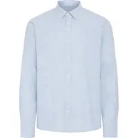 Blend Langarmhemd "BHDARIS SLUB L/S" Regular Fit, aus Baumwolle, mit Knopfleiste