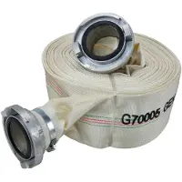 GEKO Feuerwehrschlauch, 3" 20m, 8 Bar Arbeitsdruck