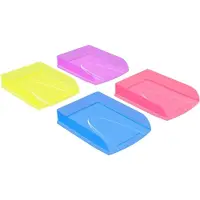 Exacompta Set mit 4 Briefablagen Combo Styli, Kollektion Crystal