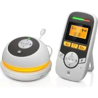 Motorola MBP169 Babyphone - Tragbar - Nachtlicht - Mikrofon mit Gegensprechfunktion - Baby Care Timer