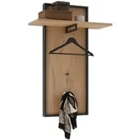 Valdera Garderobenpaneel kurz STEEL - B/H/T ca. 70,00x102,40x33,00
