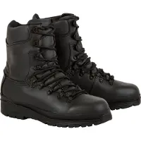 Highlander Taktischer High Top Wanderschuh Elite-Schwarz