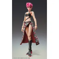 Medicos Entertainment Jojos Bizarre Abenteuer Teil 5 Trish Una Chozokado Super-figur 15 Cm Ver Black Ver Black