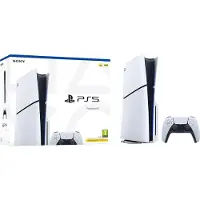 Sony Playstation 5 Slim, PlayStation 5, Schwarz, Weiß, 16384 MB, GDDR6, 448 GB/s, AMD