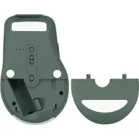 Asus SmartO Mouse MD200 Silent Plus, Beidhändig, Optisch, RF Wireless + Bluetooth, 4200 DPI, Grün