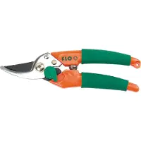 Flo Leichte Gartenschere 180 mm, PTFE-beschichtet, für Äste bis 10 mm, stammnahmer Schnitt